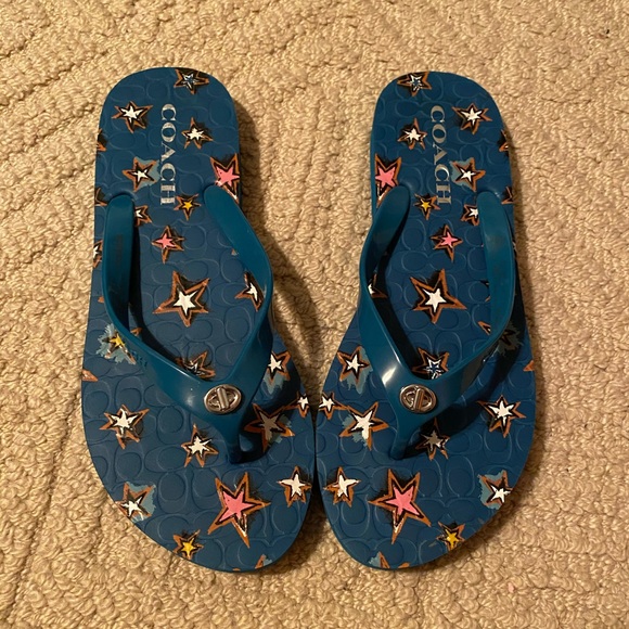 Coach Shoes - Coach Flippies 🌸